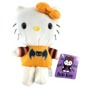 Halloween Hello Kitty Plush Bat Sanrio Nakajima NWT 2013 w/ Tag
